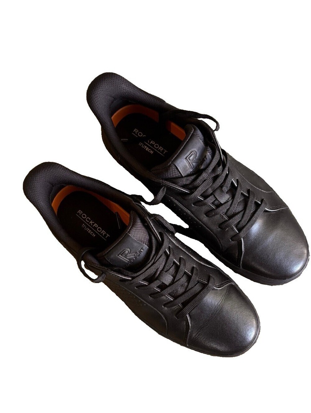 Rockport Nash 2 RMNASH2 Mens Black Leather Lifestyle Sneakers Shoes